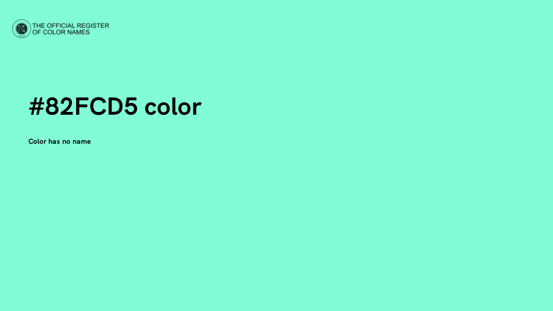 #82FCD5 color image