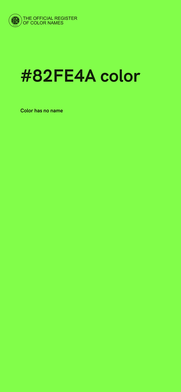 #82FE4A color image