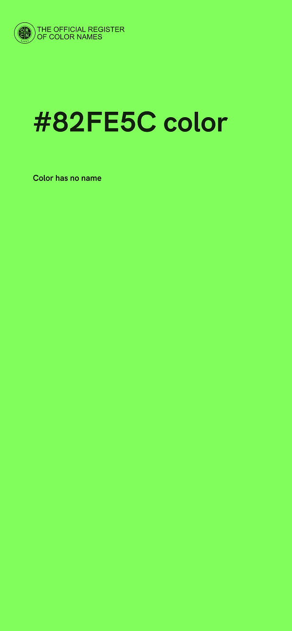#82FE5C color image
