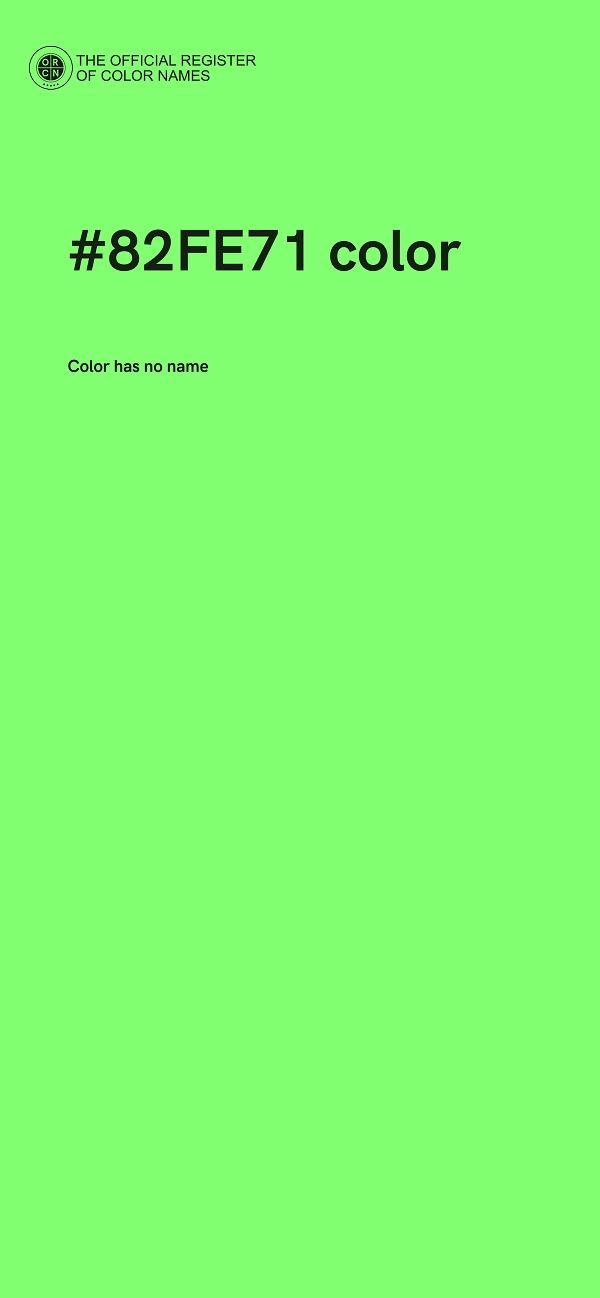 #82FE71 color image