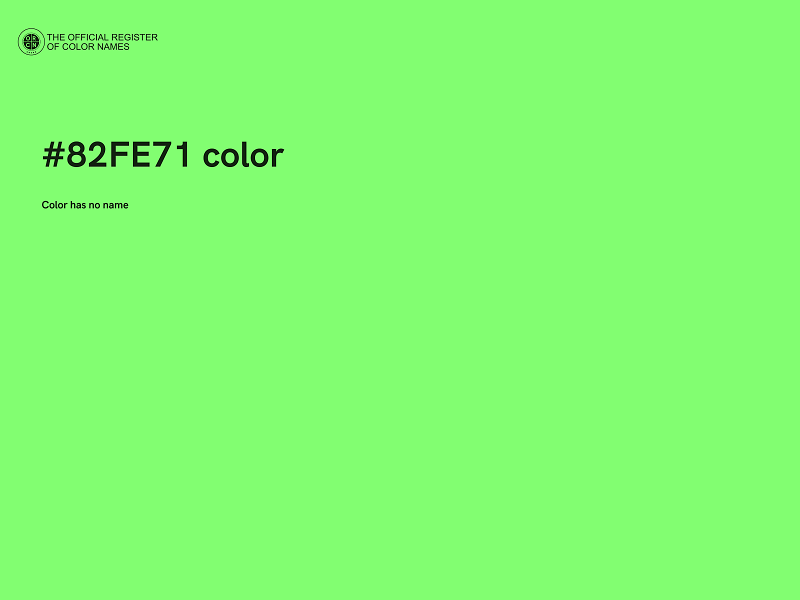 #82FE71 color image