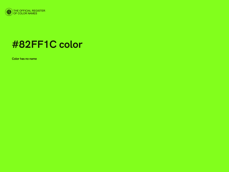 #82FF1C color image