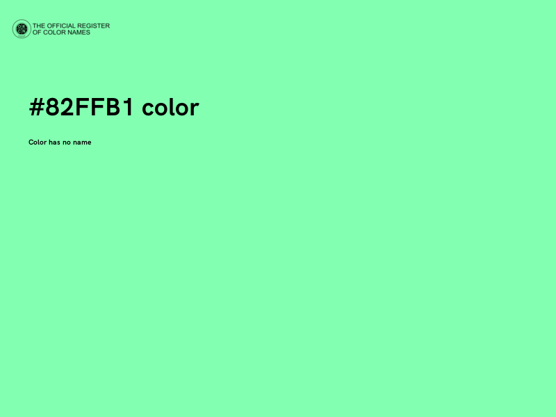 #82FFB1 color image