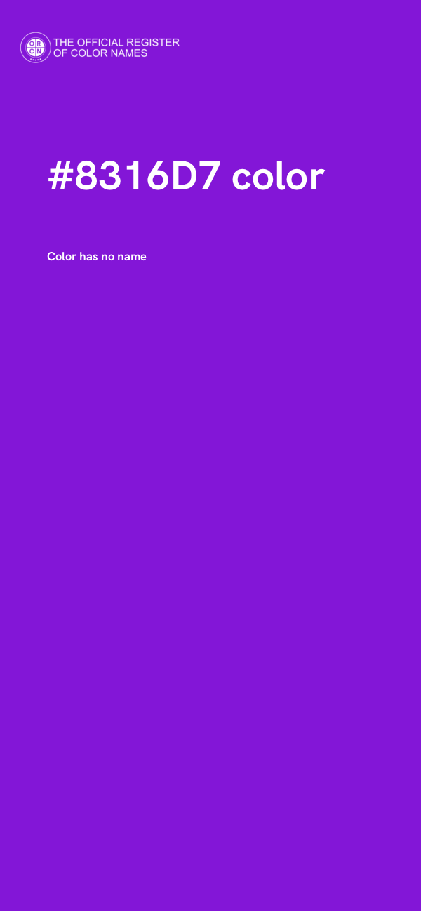 #8316D7 color image