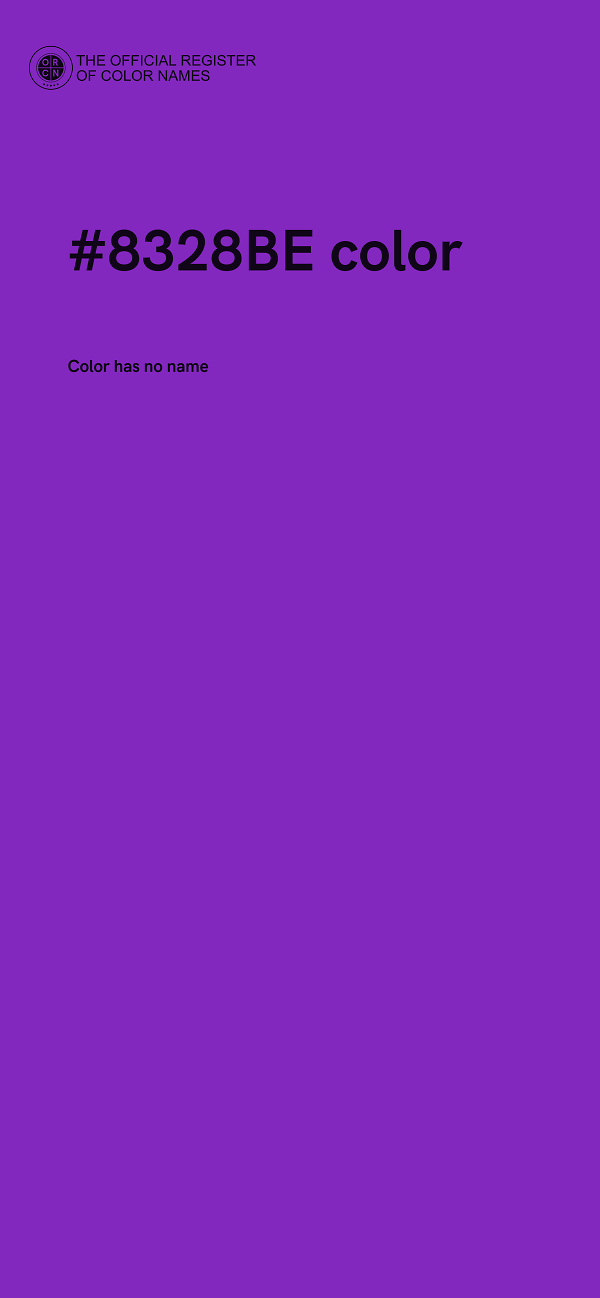 #8328BE color image