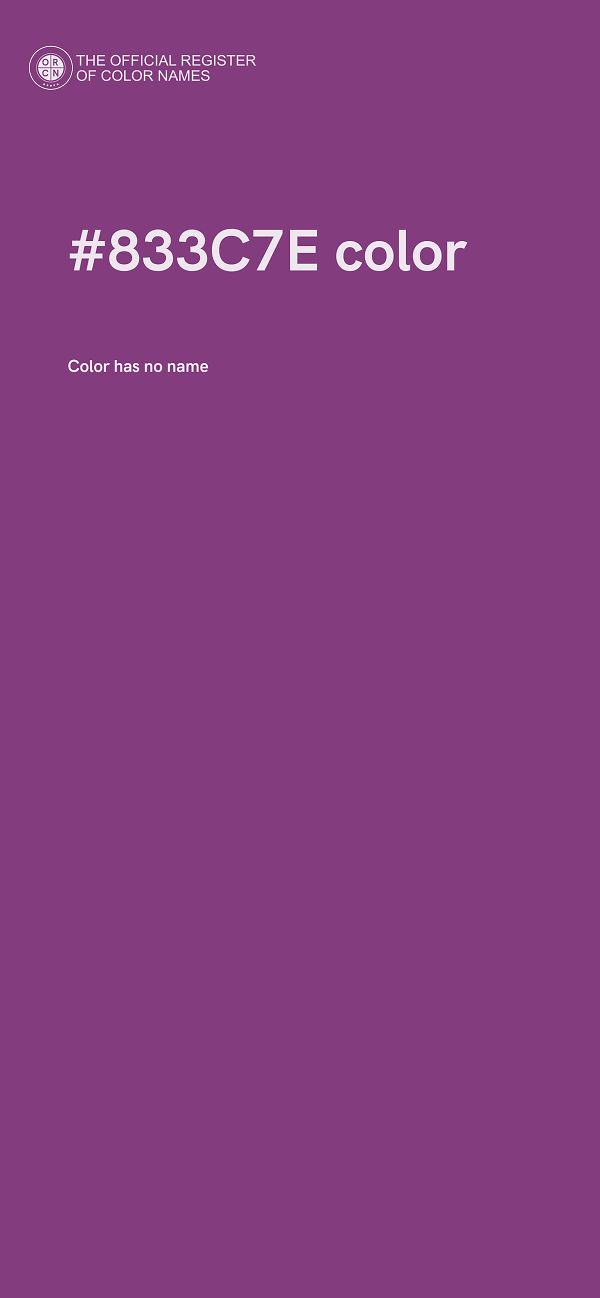 #833C7E color image