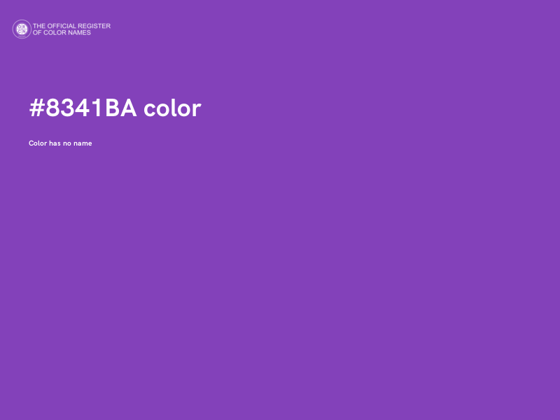 #8341BA color image