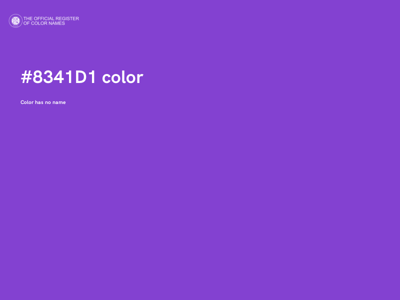 #8341D1 color image