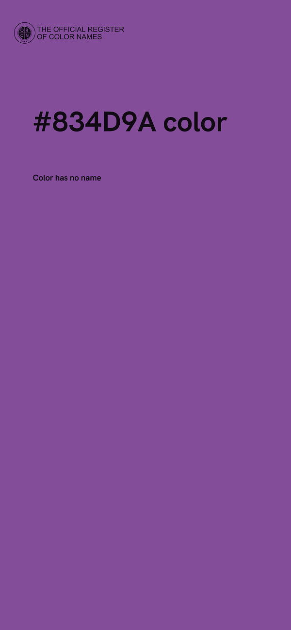 #834D9A color image