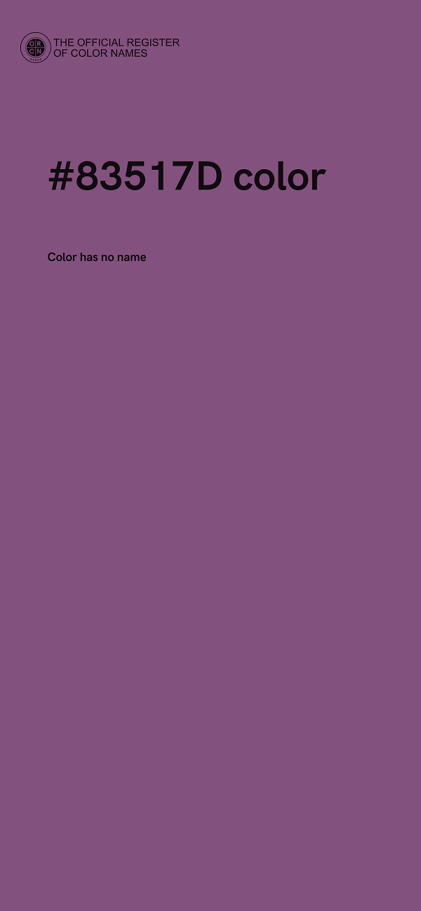 #83517D color image