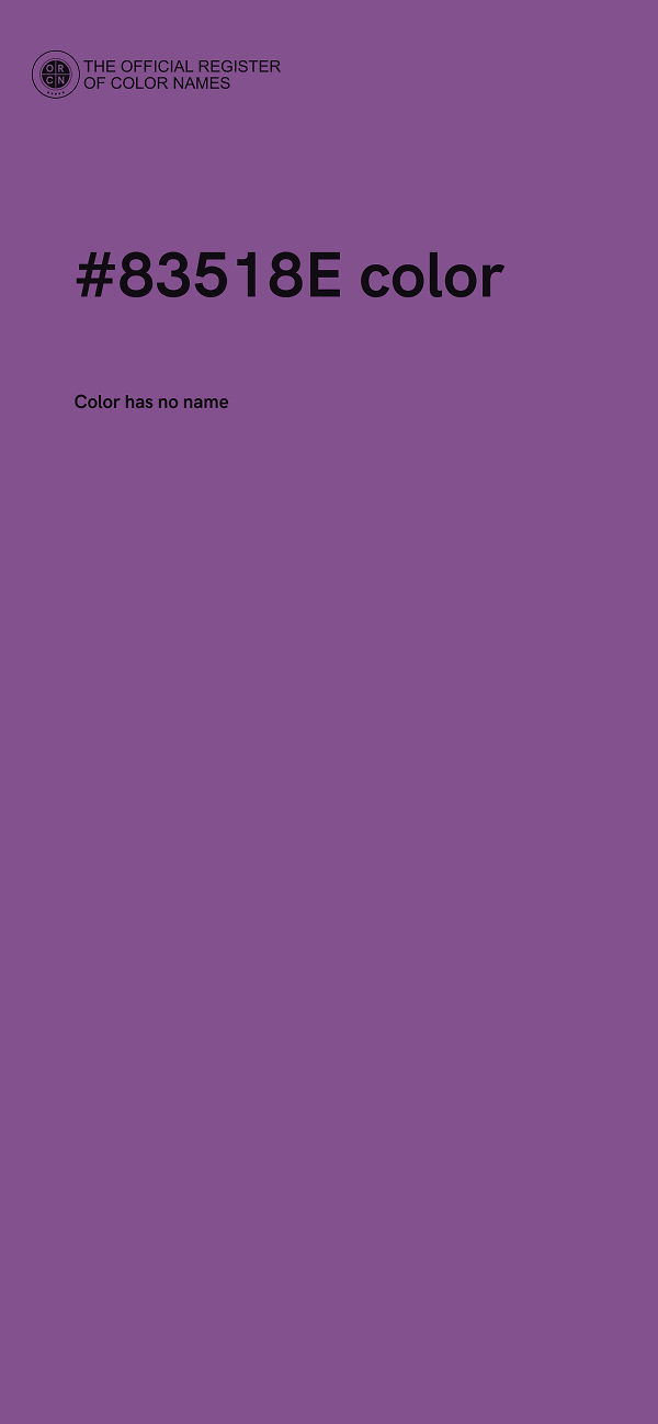 #83518E color image