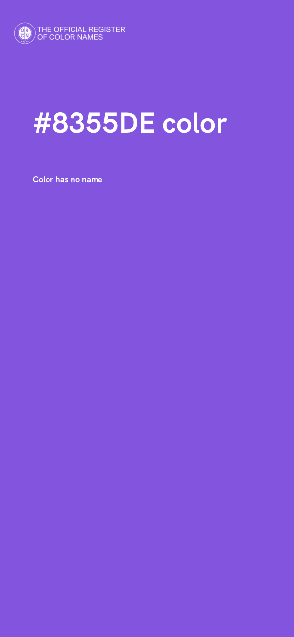 #8355DE color image
