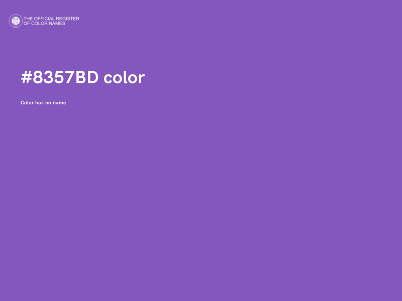 #8357BD color image