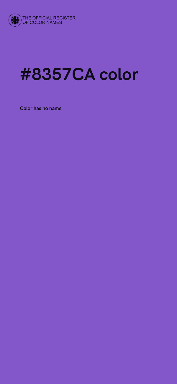 #8357CA color image