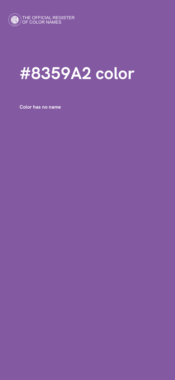 #8359A2 color image
