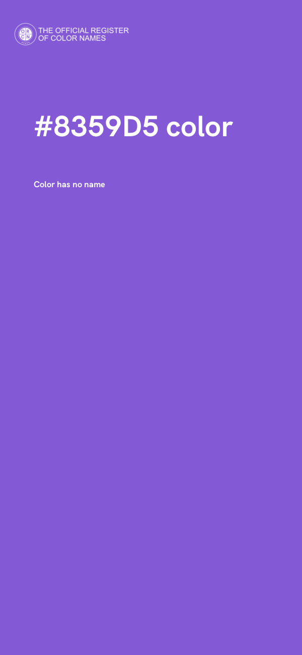 #8359D5 color image