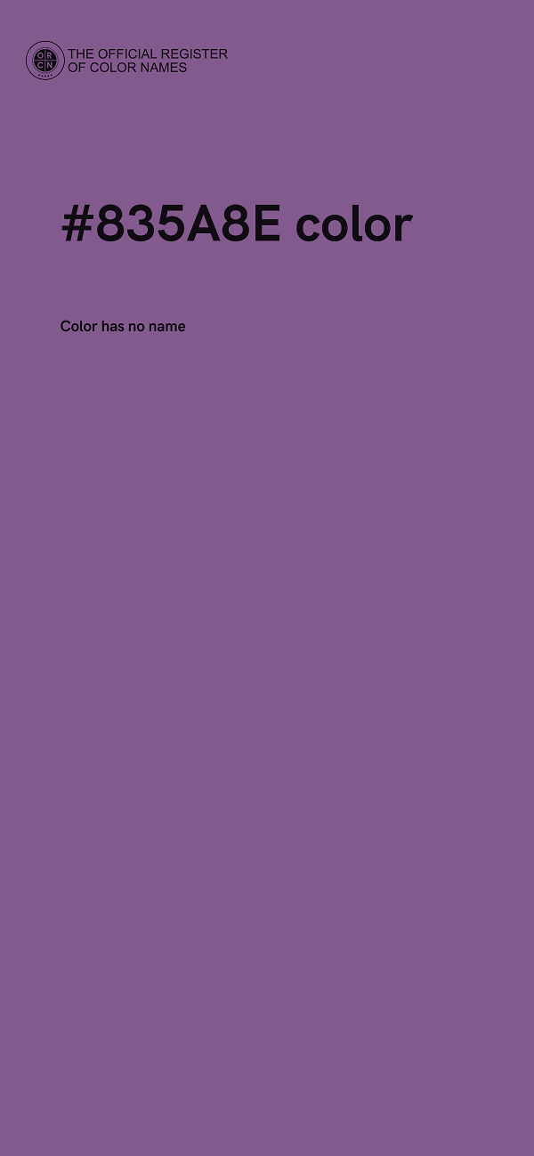 #835A8E color image