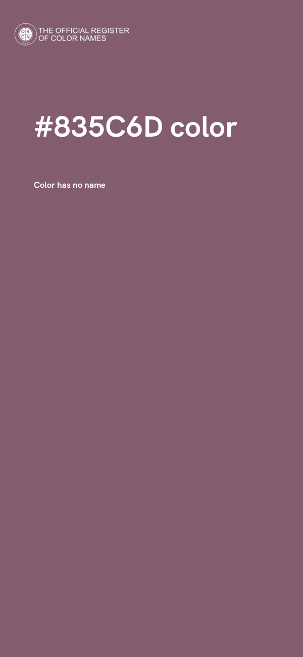 #835C6D color image