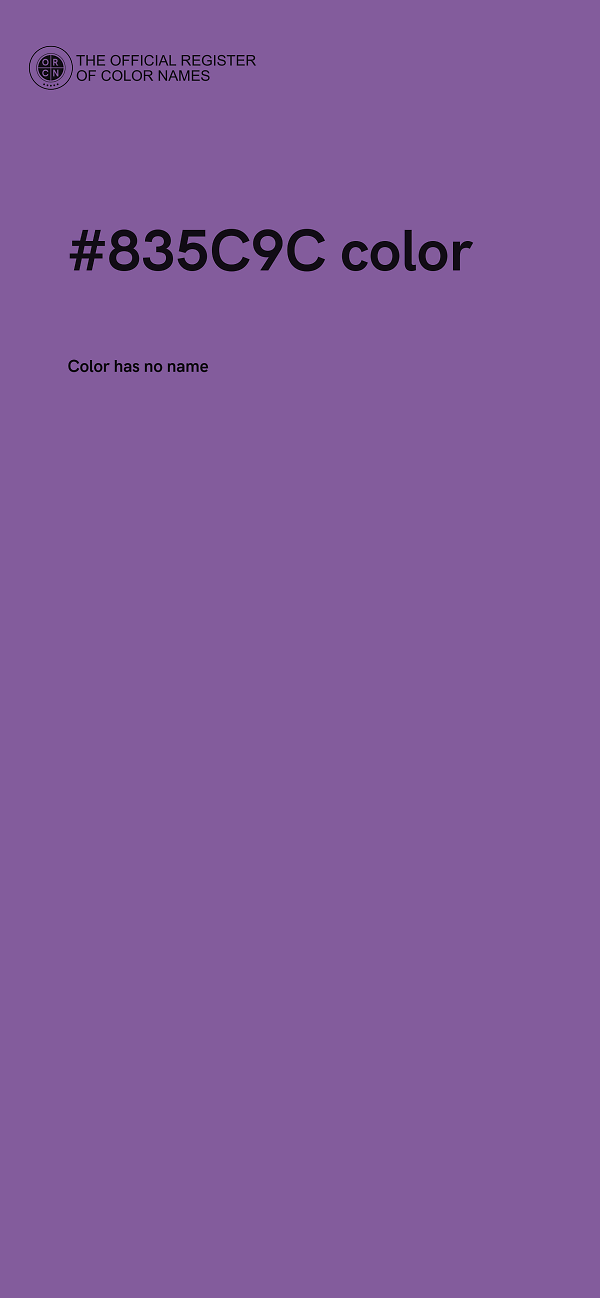 #835C9C color image
