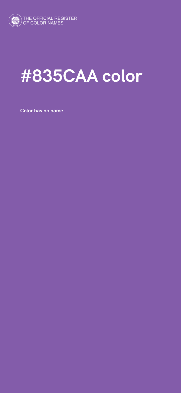 #835CAA color image