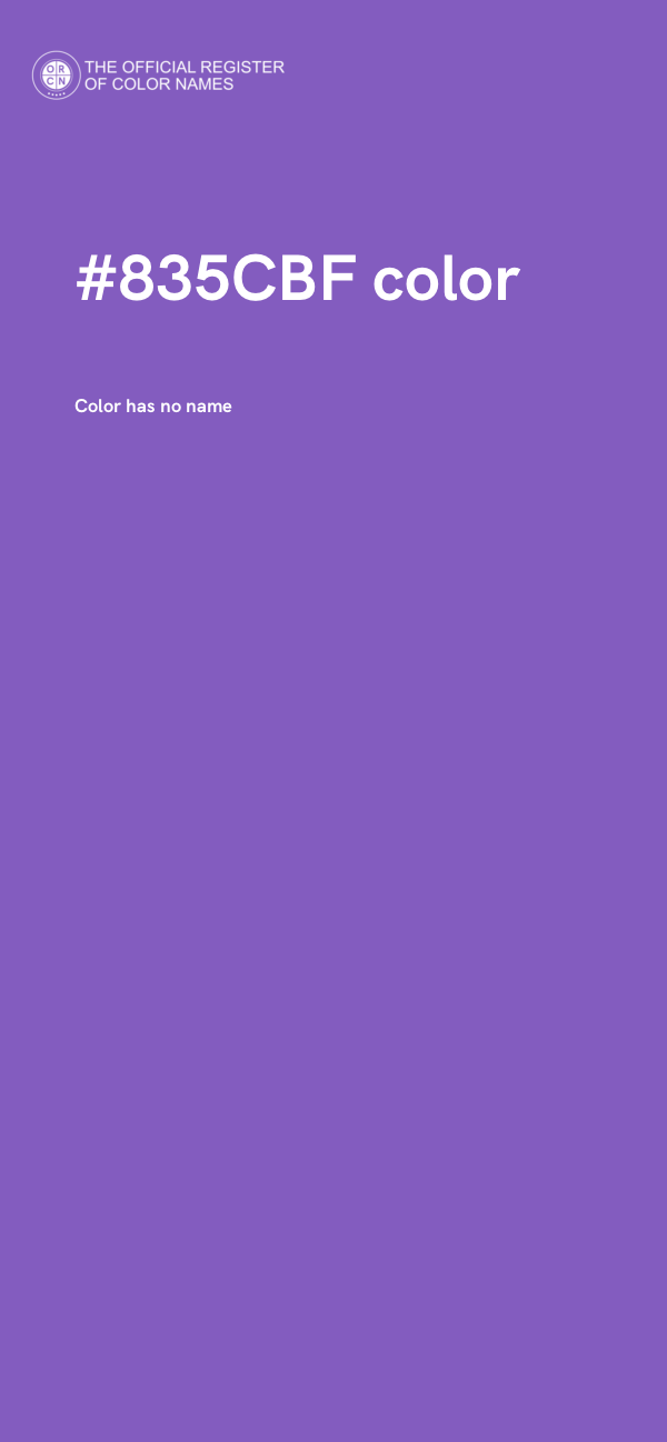 #835CBF color image