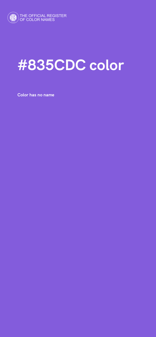 #835CDC color image