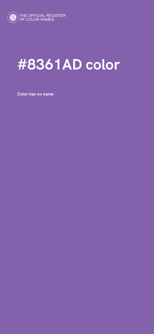 #8361AD color image