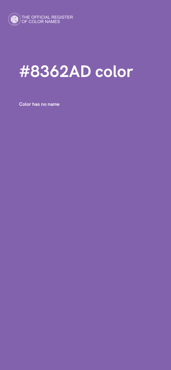 #8362AD color image