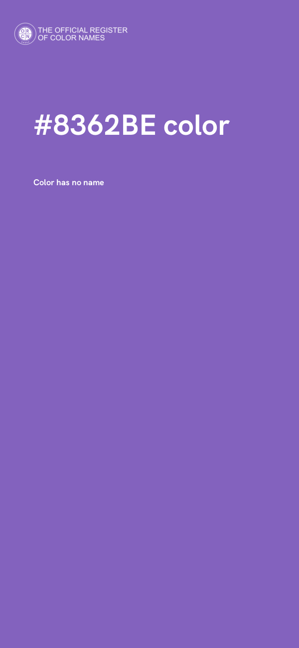#8362BE color image