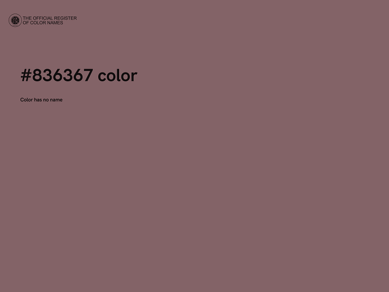 #836367 color image