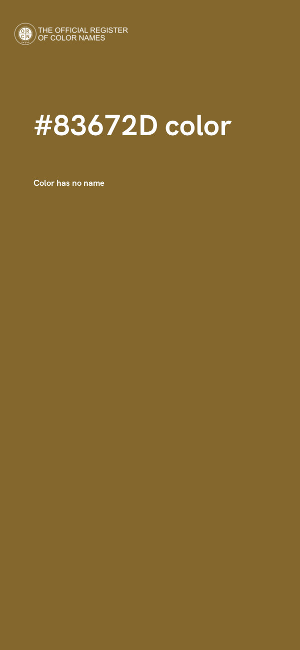 #83672D color image
