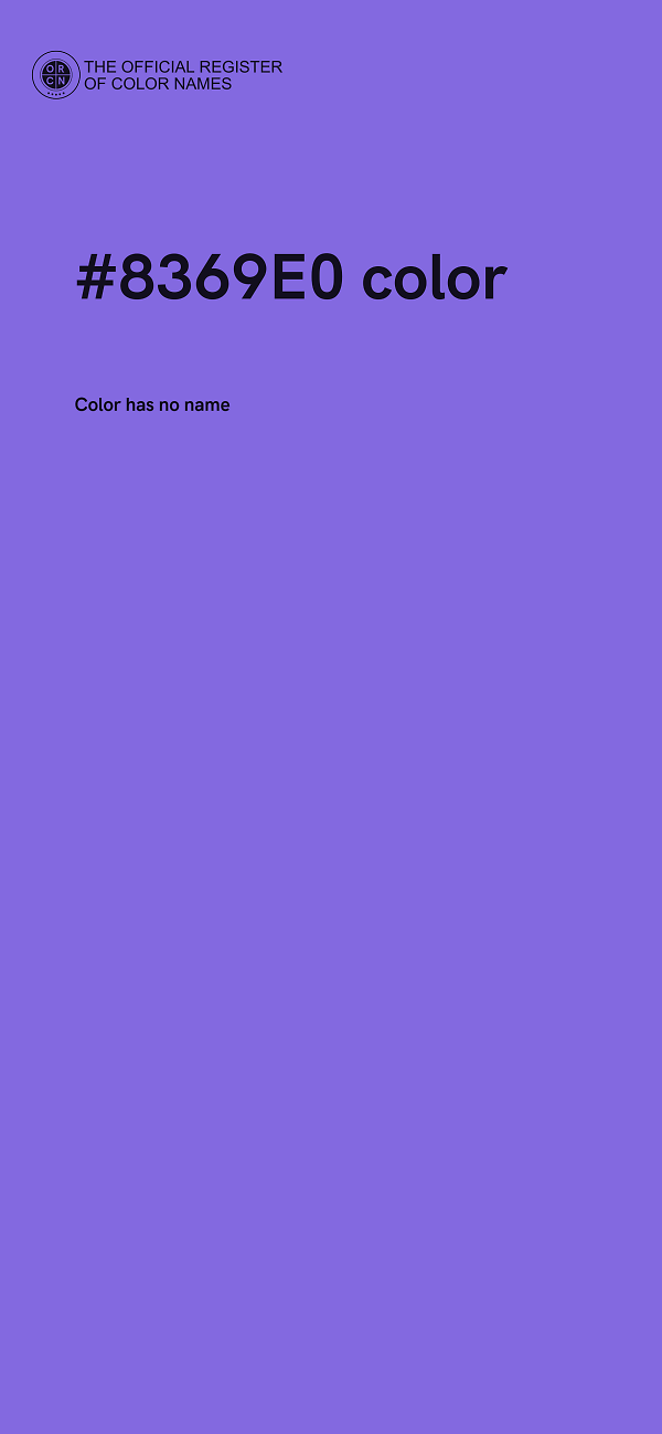 #8369E0 color image
