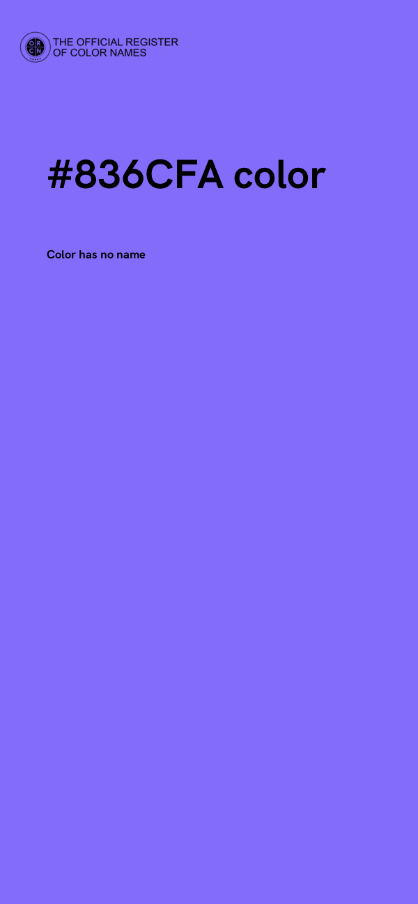 #836CFA color image
