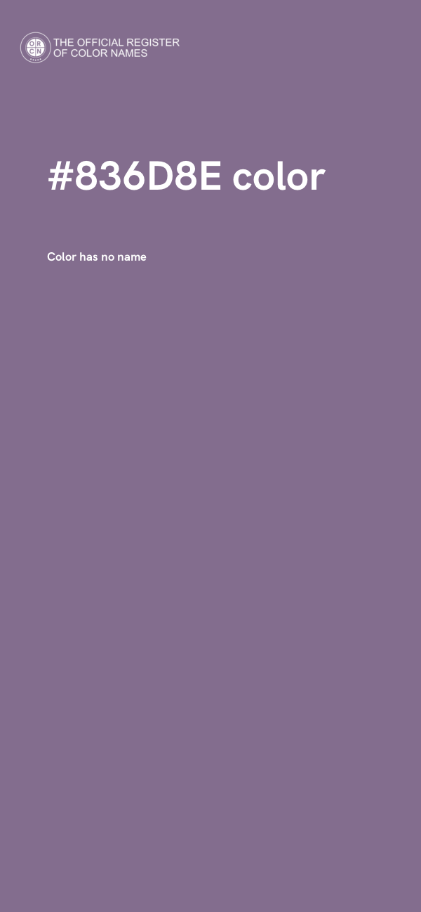 #836D8E color image