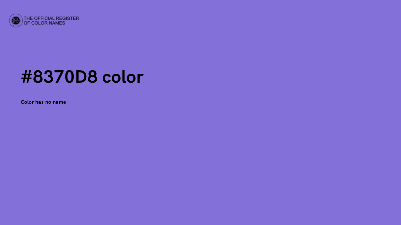#8370D8 color image