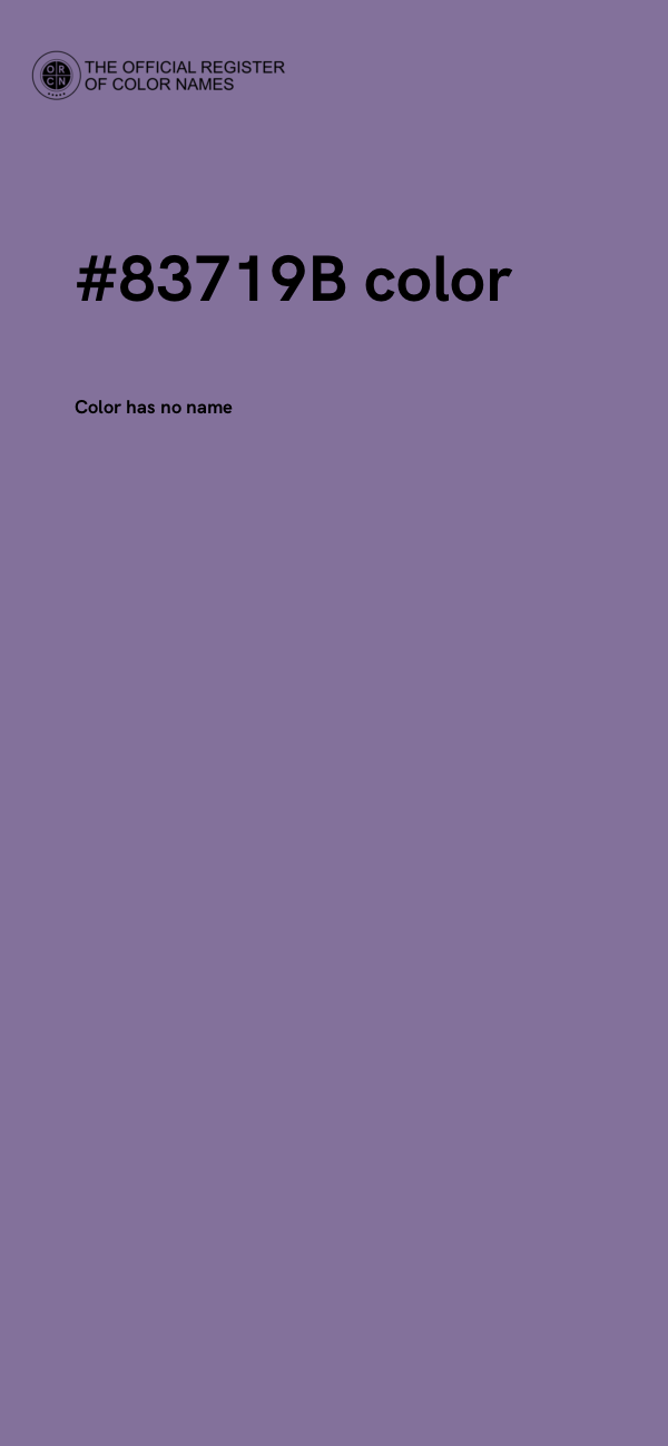#83719B color image