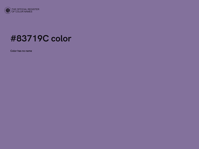 #83719C color image
