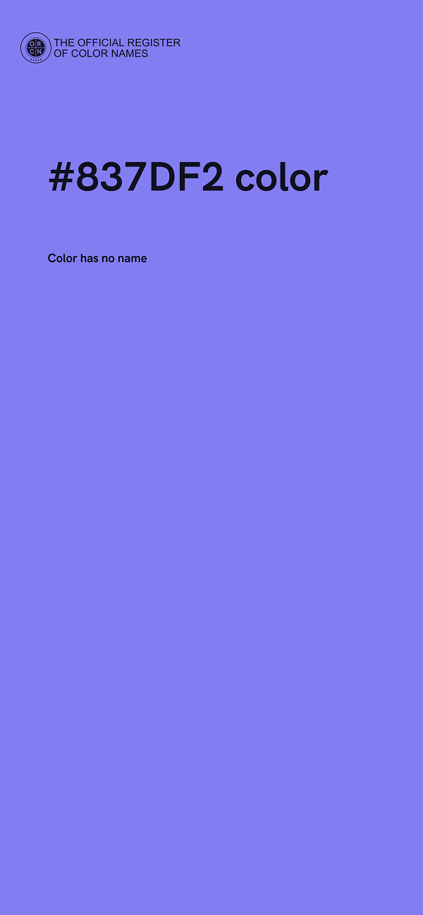 #837DF2 color image