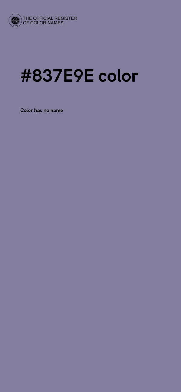 #837E9E color image