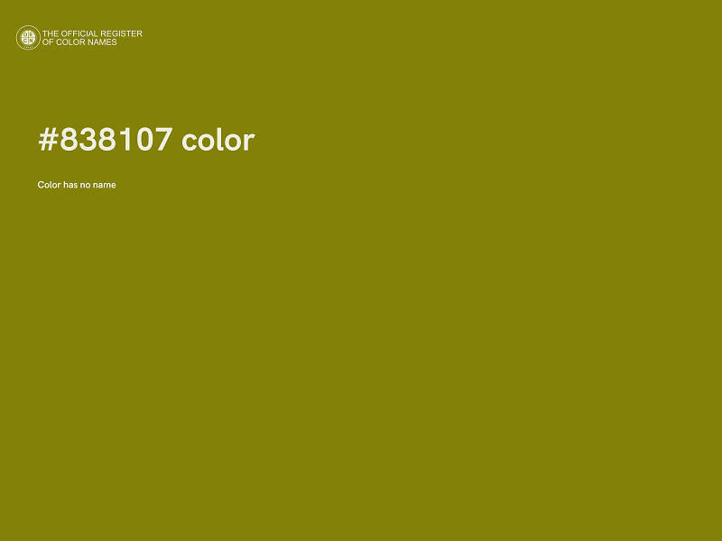 #838107 color image