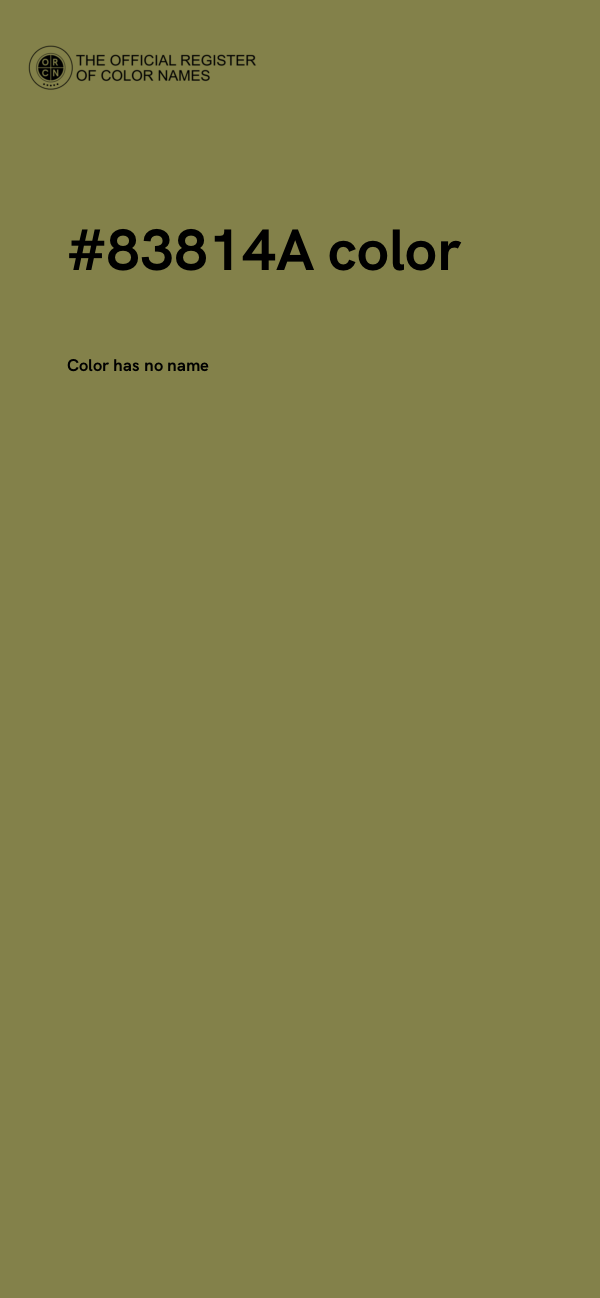 #83814A color image