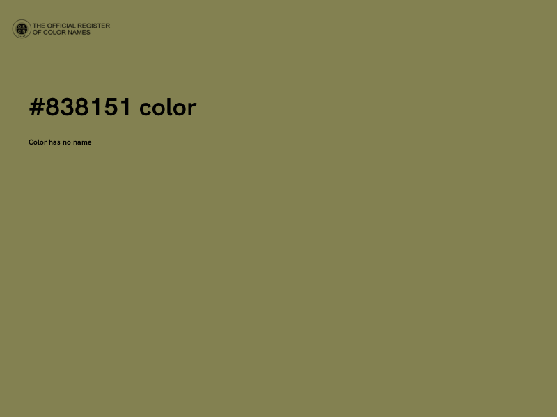 #838151 color image