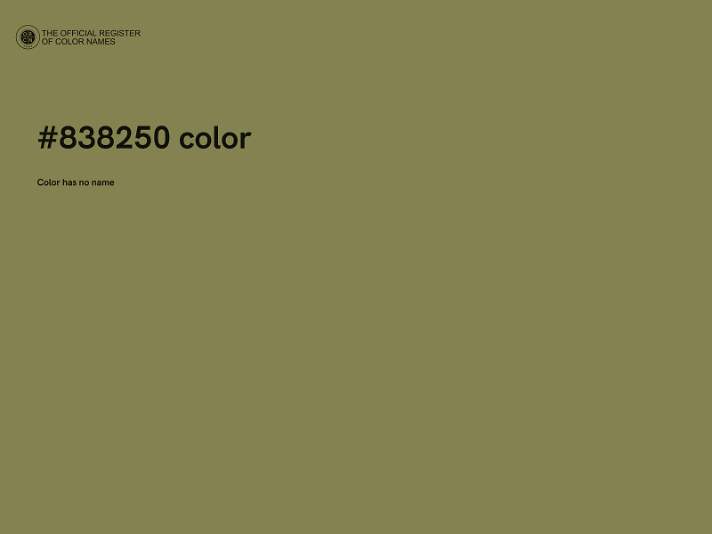 #838250 color image