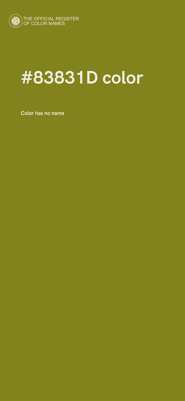#83831D color image