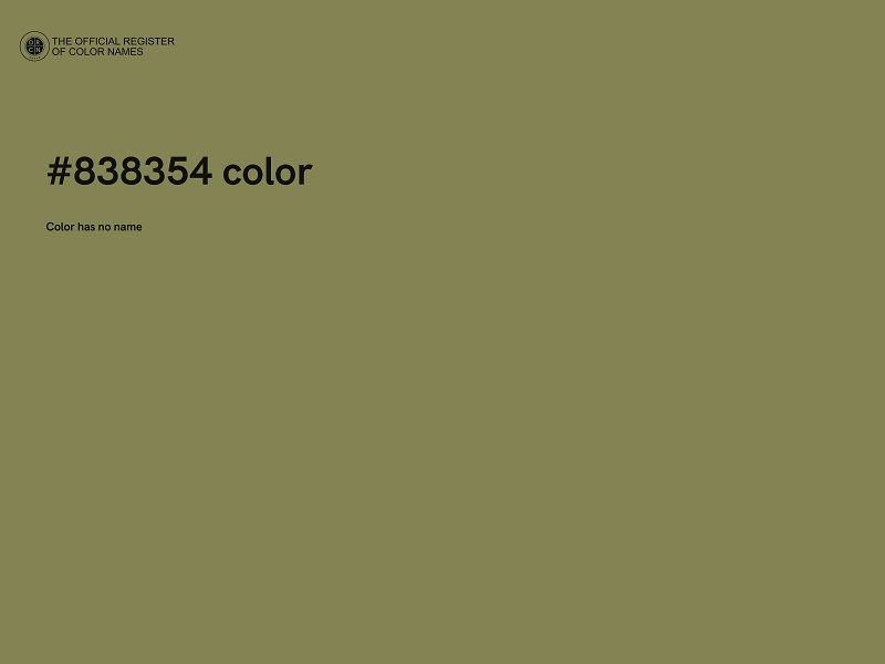 #838354 color image
