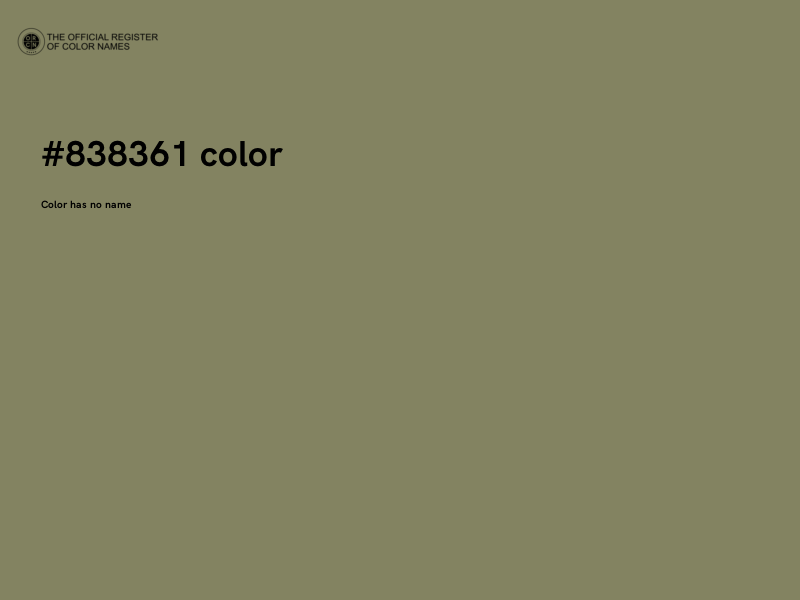 #838361 color image