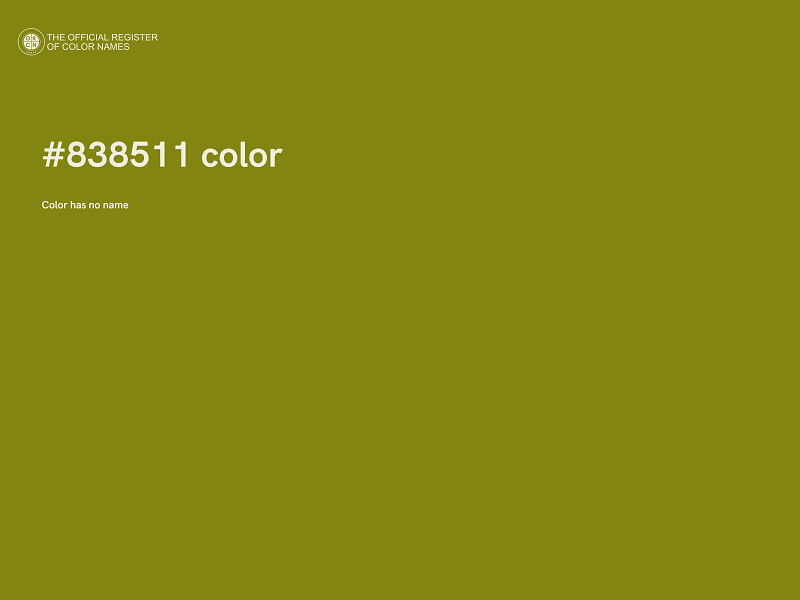 #838511 color image