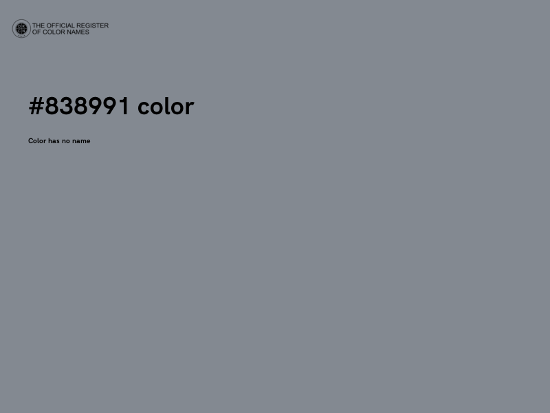 #838991 color image