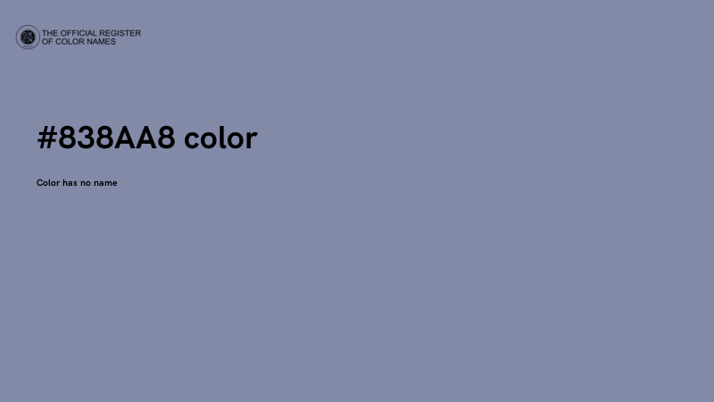 #838AA8 color image