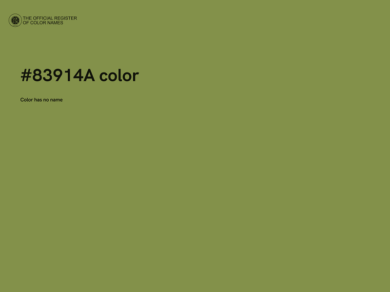 #83914A color image